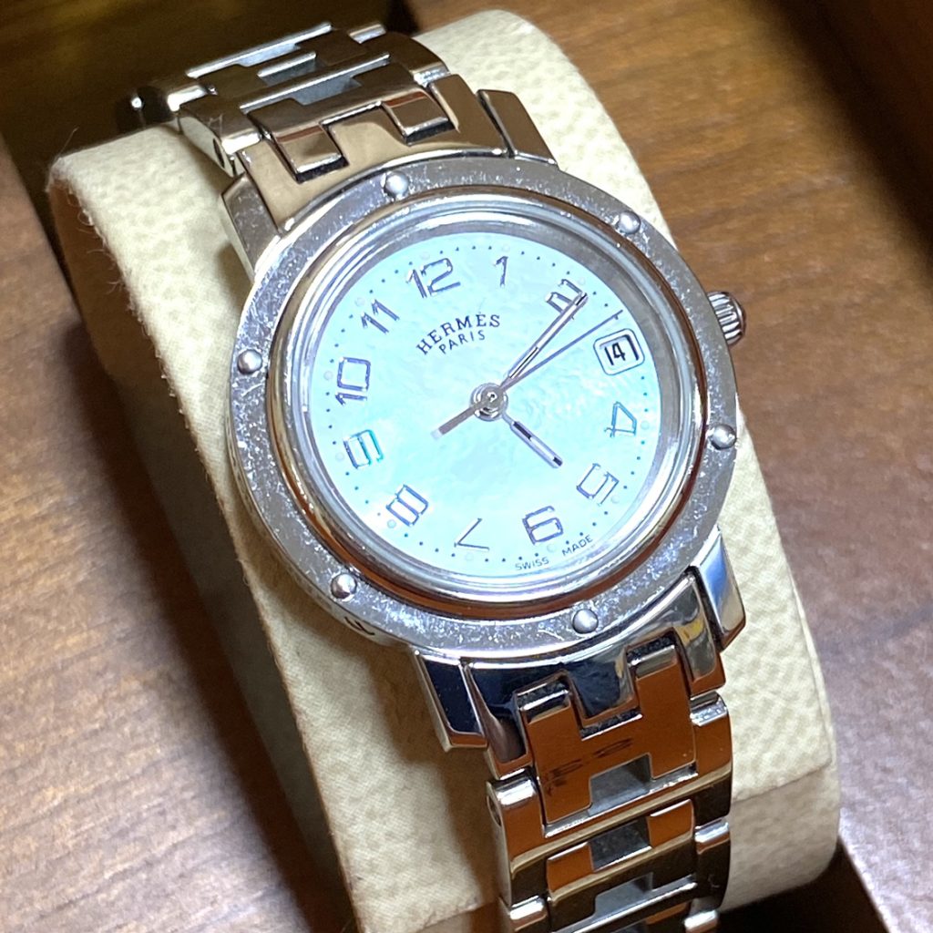 Hermès エルメス　クリッパー　CL4.210　腕時計